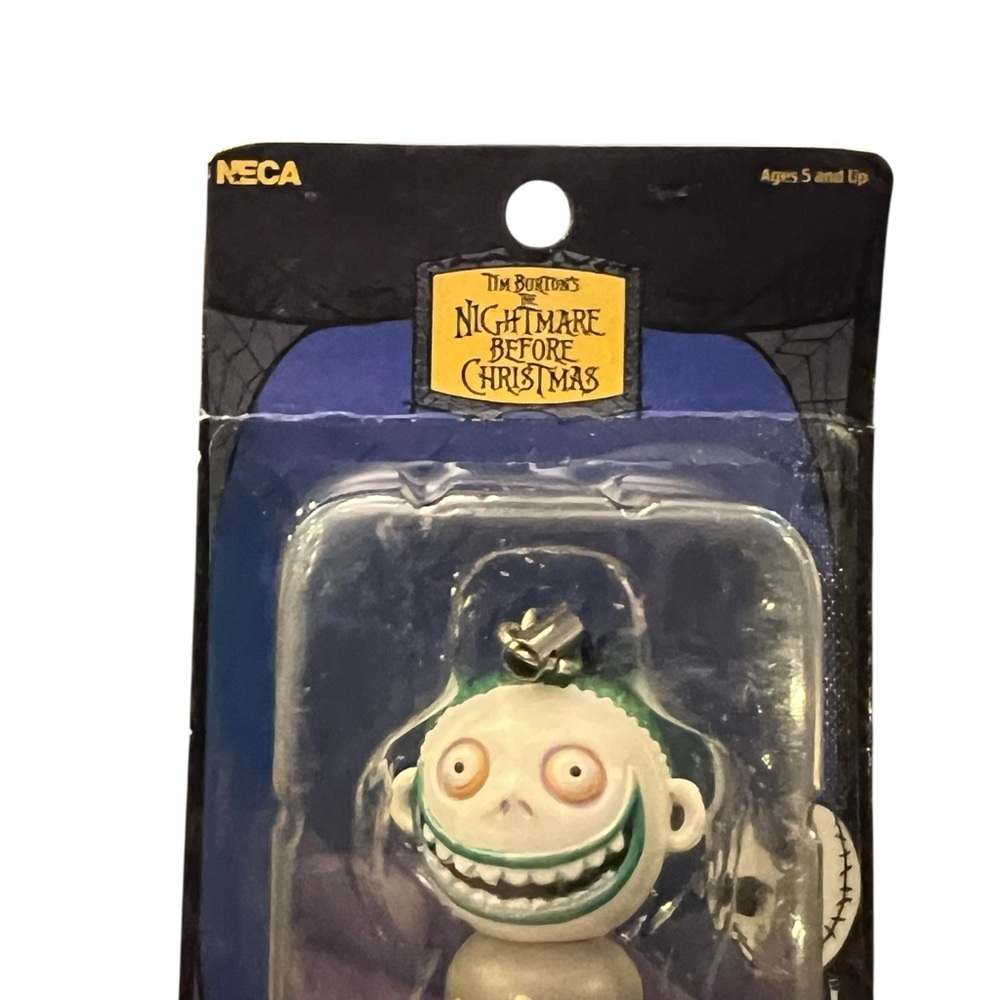 BARREL Tim Burton Nightmare‎ Before Christmas NECA Light Up Figural Keychain NEW - Picture 2 of 6